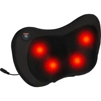 Masážní přístroj ModernHome Masážní polštář s vyhříváním, 4 masážní hlavice, 20 W