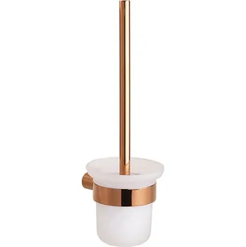WC štětka Bemeta Design GLACERA: WC štětka na pověšení, měděná zlatá lesk - 175113010