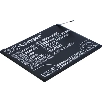 Baterie pro mobilní telefon Baterie Cameron Sino CS-OPR720SL, Li-Polymer, 2900