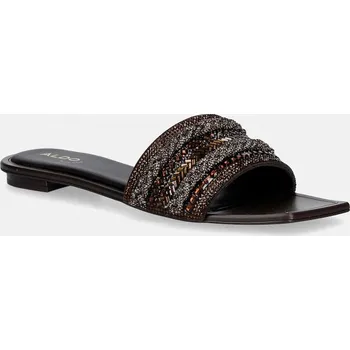 Dámské pantofle Pantofle Aldo NAVALIA 14241606.NAVALIA hnědá 89X, EUR 40