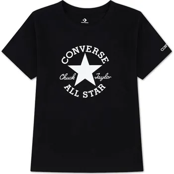 Chlapecké tričko Dětské tričko Converse 4CH526 černá 99X, vel. 122-128
