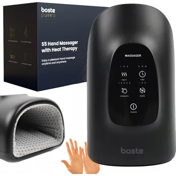 Masážní přístroj Masážní Přístroj na ruce Boste S5 bezdrátový s vyhříváním a akupresurou