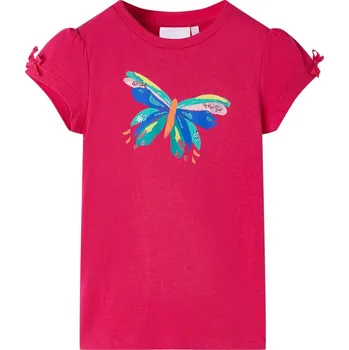 Chlapecké tričko Dětské tričko jasně růžové 128 - 8721012005686