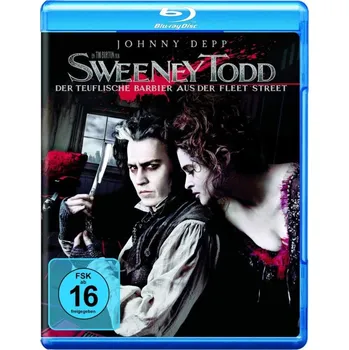Blu-ray film Sweeney Todd: Ďábelský holič z Fleet Street - Blu-ray (bez CZ)