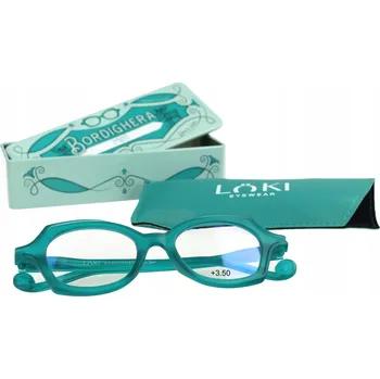 Brýle na čtení +3.5 Dioptrie LOKI - ITALY Brýle k počítači s filtrem modrého světla, brýle na čtení