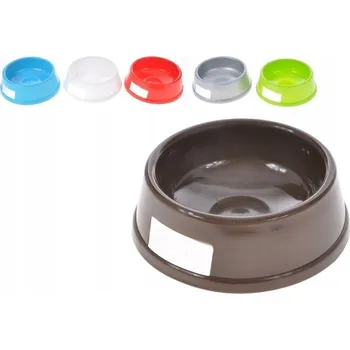 Miska pro psa Jedna plastová miska China Hurt, vícebarevná, 0,3 l