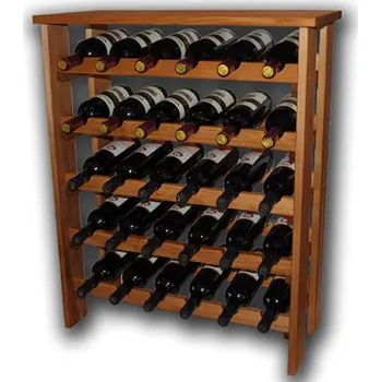 Stojan na víno Komoda na víno RE30K - černý