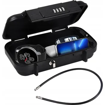 Trezor KOVOVÝ SEJF NA KLÍČE K ZAVĚŠENÍ NA ZEĎ, SKŘÍŇKA, SCHRÁNKA, KAZETA - IDEÁLNÍ PRO Booking bnb