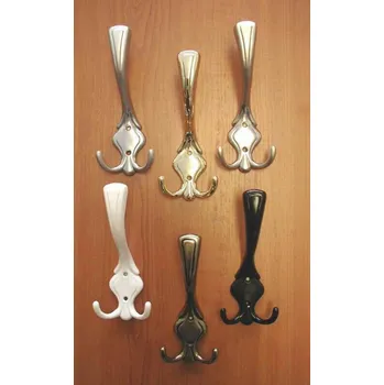 Věšák 63438 - 2216 věšák satén nikl (63438 - 2216 věšák satén nikl)