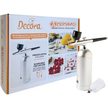 Jedlá dekorace na dort Bezdrátový airbrush - Decora