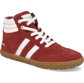 Dívčí obuv Barefoot zimní boty Koel - Drew Merino červené Velikost: 38