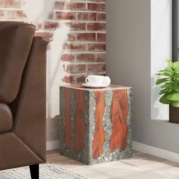 Stolička Stolička masivní teak a pryskyřice - 8718475999027