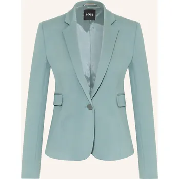 Dámské sako Boss Dámský Jerseyový Blejzr Jia, tyrkysová, 34