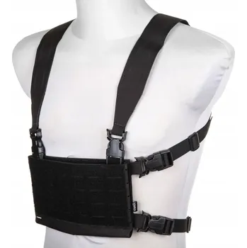 Neprůstřelná vesta Taktická vesta Primal Gear Chest Rig Panel - Černá