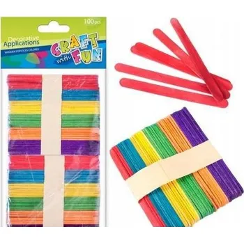 Obraz Dekorativní tyčinky Craft with Fun dřevěné, 100 kusů