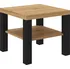 Konferenční stolek Konferenční stolek Bill 60 x 60 cm dub artisan/černý