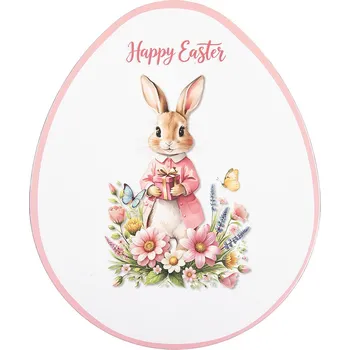 Talíř Clayre & Eef - Plastový servírovací talíř HAPPY EASTER 66443