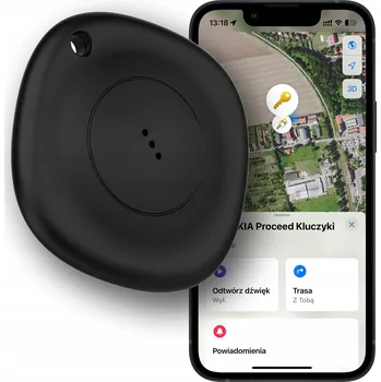 MyTag Lokalizátor Předmětů Find My Bluetooth Černý