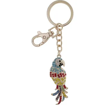 Bonbon Přívěsek na klíče zlatý papoušek