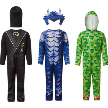 Karnevalový kostým Chlapecký kostým "Ninja" / "Drak" / "Pixelová krajina"