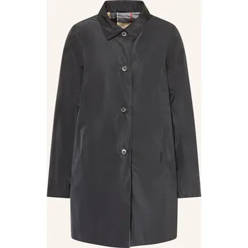 Dámský kabát Barbour Dámský Oboustranný Trenčkot Babbity, černá, 40