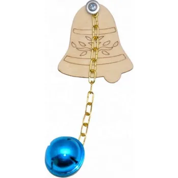 Zvonek na kolo ZVONEK MODRÝ NA SENZORICKOU TABULI DEKORACE