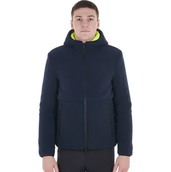 Pánská parka EQUESTRO Bunda Teddy & Nylon Equestro, pánská, navy blazer M