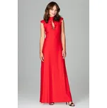 Lenitif Šaty K486 Červená Regular Fit M