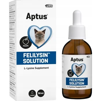 Aptus Felilysintm roztok L-lysin pro kočky – stres, snížená imunita 50 ml