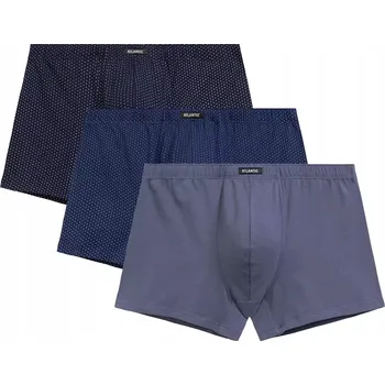 Boxerky Pánské boxerky bavlněné přiléhavé 3MH-218 pohodlné Atlantic *XL