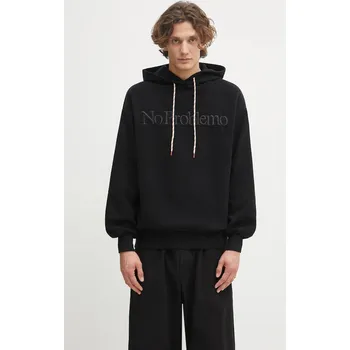 Dámská mikina Bavlněná mikina No Problemo Reverse Fleece Hoodie NP2002204 černá 99X, vel. M