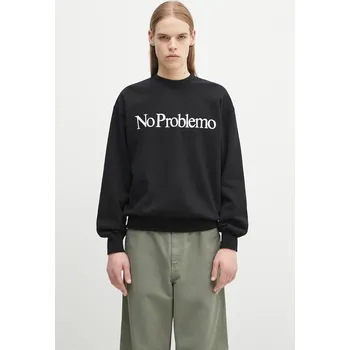 Dámská mikina Bavlněná mikina No Problemo No Problemo Sweatshirt NP2000203 černá 99X, vel. L