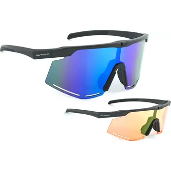 Sluneční brýle Author Brýle Author ZX8 S!BRIGHT Orange 65 + skla BlueRevo 13