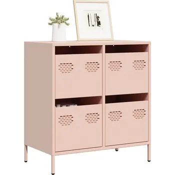 Příborník do zásuvky Příborník růžový 68 x 39 x 73,5 cm ocel válcovaná za studena - 8721102930140