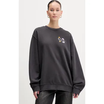 Dámská mikina Bavlněná mikina HUGO Classic crew_7 50561052 šedá 90X, vel. XS