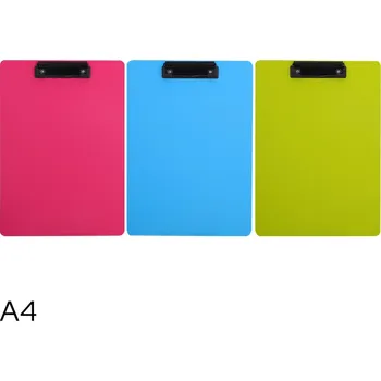 Psací podložka Podložka psací s klipem A4 DELI RIO - mix barev