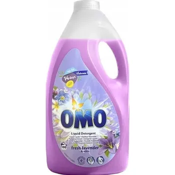Prací gel Tekutý prací prostředek na barevné prádlo Omo 5 l