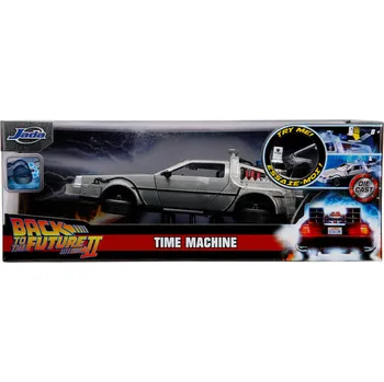 auto na autodráhu Auto Back to the Future Time Machine 1:24