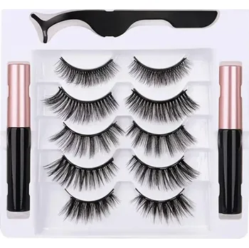 AG851A MAGNETICKÉ ŘASY DLOUHÉ x5 PŘÍSLUŠENSTVÍ EYELINER