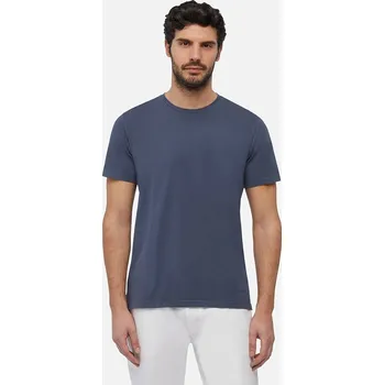 Pánská móda Modré pánské tričko Geox T-Shirt - Pánské GEOX modrá 2913580