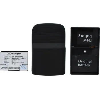Baterie pro mobilní telefon Baterie Cameron Sino CS-BR9800XL, Li-Ion, 2600