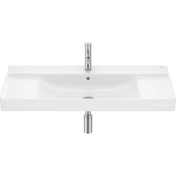 Umyvadlo NÁSTĚNNÉ UMYVADLO OBDÉLNÍKOVÉ BÍLÉ 100X46 CM ROCA ONA