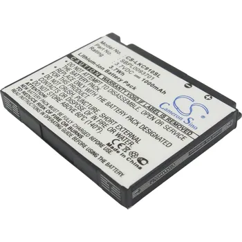 Baterie pro mobilní telefon Baterie Cameron Sino CS-LKC910SL, Li-Ion, 1000