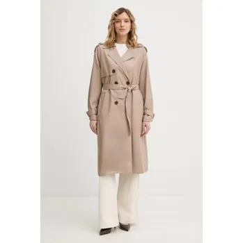 Dámský kabát Kabát Guess BIANKA W6RL19.WJ590 béžová 80X, vel. XS