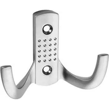 Věšák 91130 půlvěšák Kamil - satén chrom (dvojháček) (91130 půlvěšák Kamil - satén chrom (dvojháček))