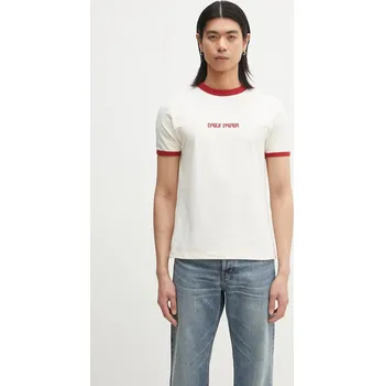 Pánské tričko Tričko Daily Paper Dotted Type T-Shirt 2511051 béžová 01X, vel. L