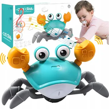 Hračka pro nejmenší EDUKAČNÍ HRAČKY LEZOUCÍ KRAB INTERAKTIVNÍ HRAČKY PRO DĚTI