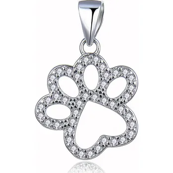 Přívěsek MOISS stříbrný přívěsek TLAPKA