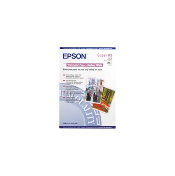 Fotopapír Epson Water Color Radiant White A3+ 190 g/m2 - 20 listů - C13S041352