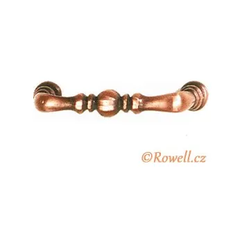 Nábytkové kování 99047 - UR1 úchytka 62-64mm staroměď (99047 - UR1 úchytka 62-64mm staroměď)